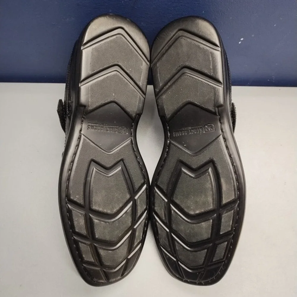 Stacy Adams Belmar Fisherman Sandals Mens Size 11M Black Synthetic Hook &‎ Loop